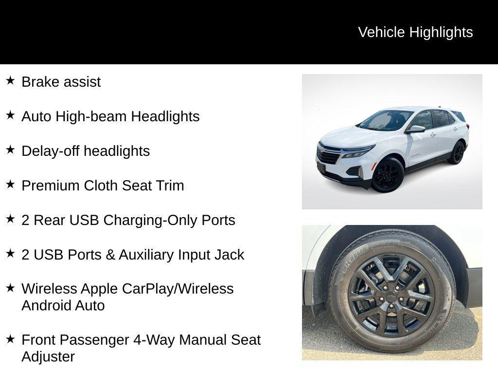 used 2022 Chevrolet Equinox car, priced at $18,895