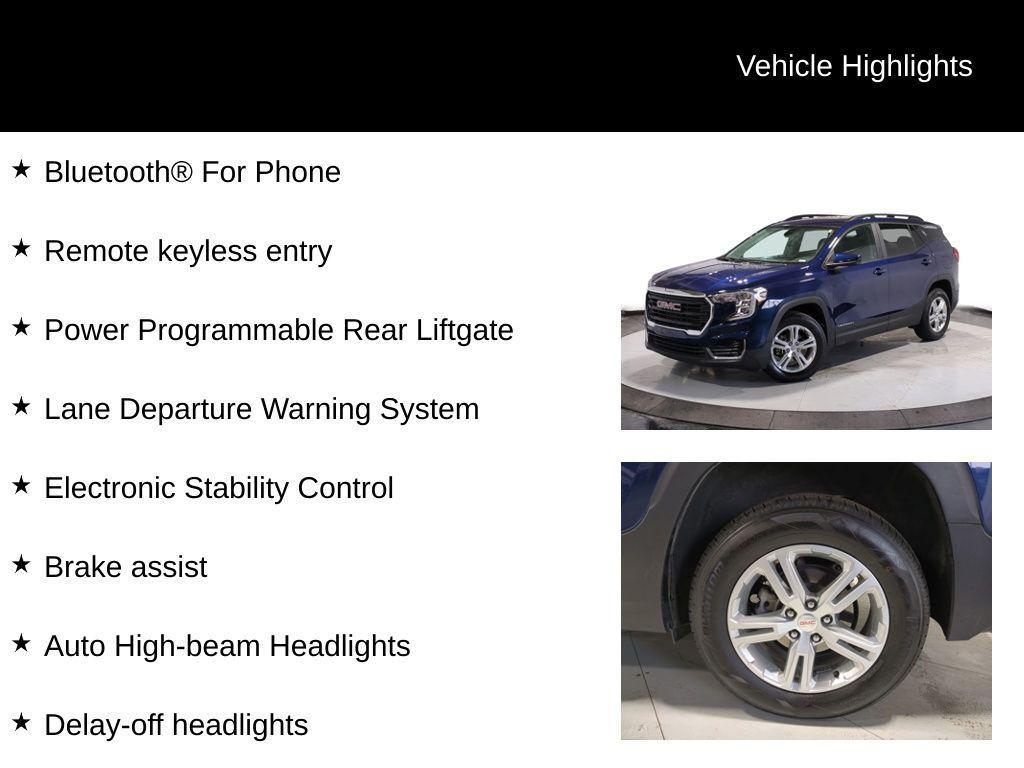 used 2022 GMC Terrain car, priced at $21,750