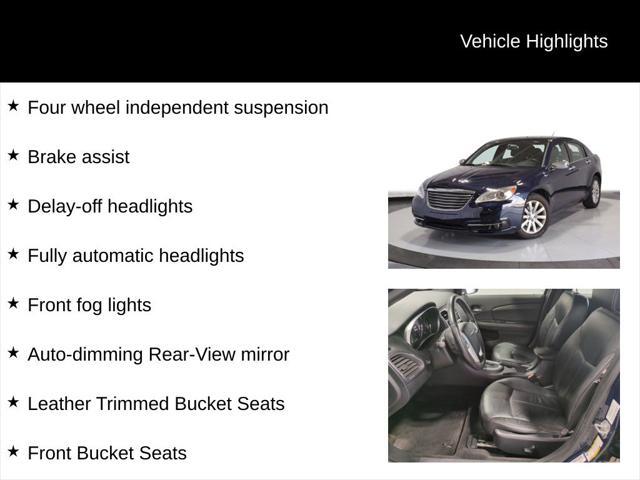 used 2014 Chrysler 200 car, priced at $7,350