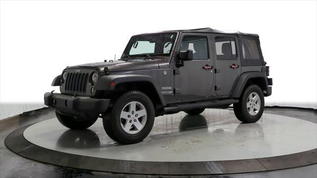 used 2018 Jeep Wrangler JK Unlimited car, priced at $21,295