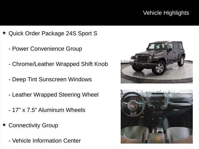 used 2018 Jeep Wrangler JK Unlimited car, priced at $21,295