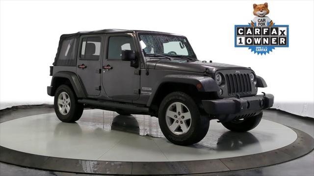 used 2018 Jeep Wrangler JK Unlimited car, priced at $21,295