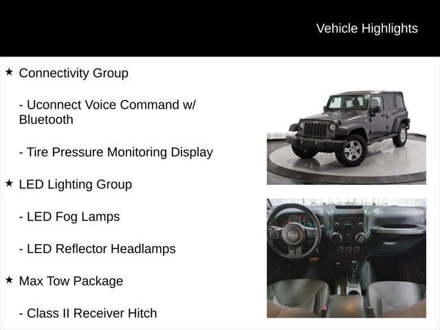 used 2018 Jeep Wrangler JK Unlimited car, priced at $21,295