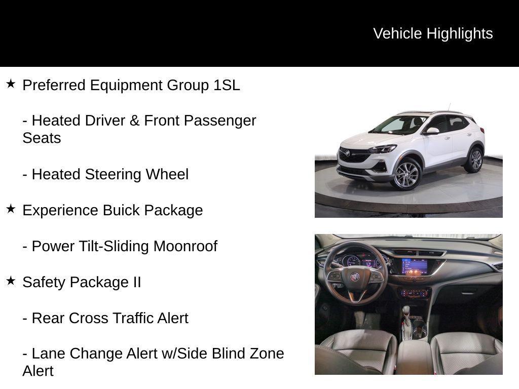 used 2023 Buick Encore GX car, priced at $23,500