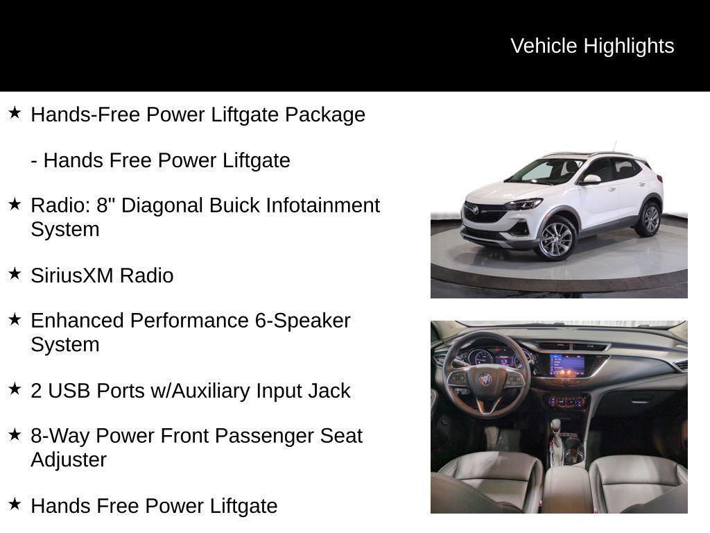 used 2023 Buick Encore GX car, priced at $23,500