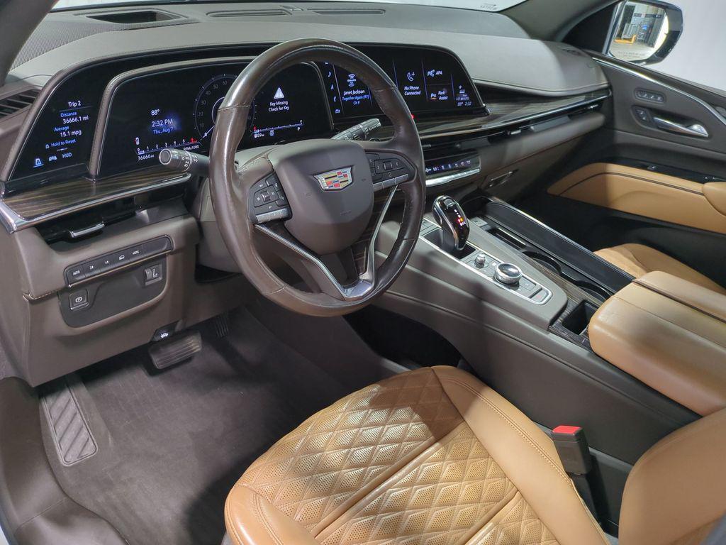 used 2021 Cadillac Escalade ESV car, priced at $66,005