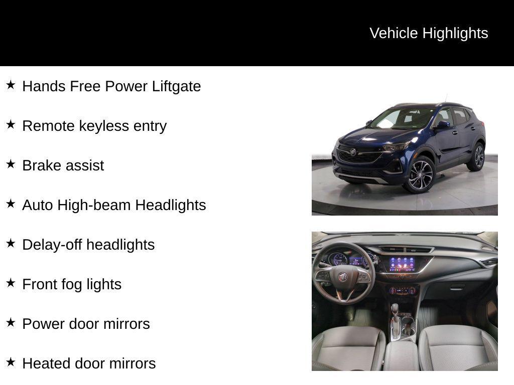 used 2022 Buick Encore GX car, priced at $19,000