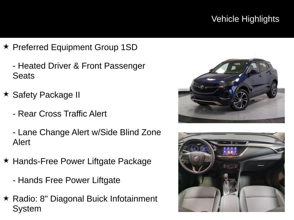 used 2022 Buick Encore GX car, priced at $19,000