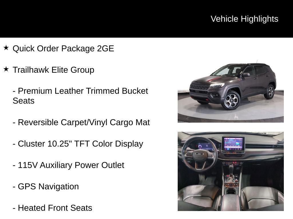 used 2022 Jeep Compass car, priced at $20,495