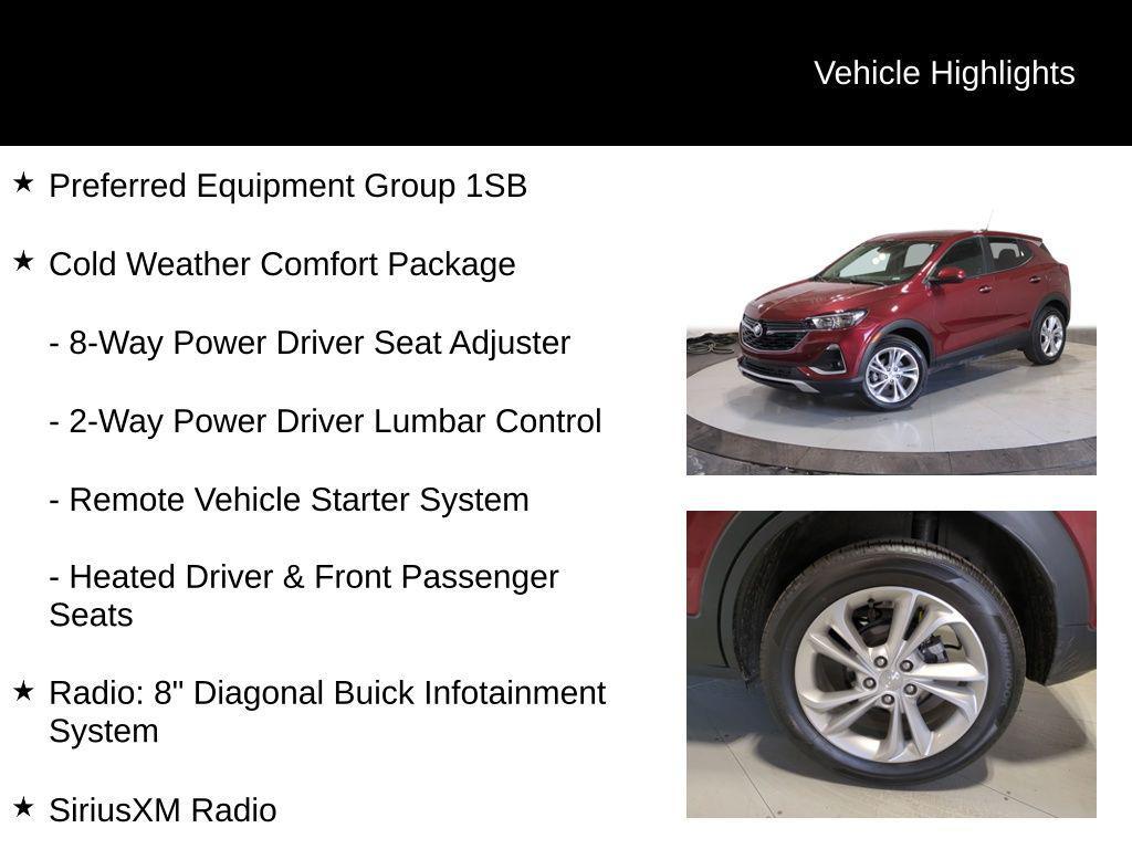 used 2022 Buick Encore GX car, priced at $18,995