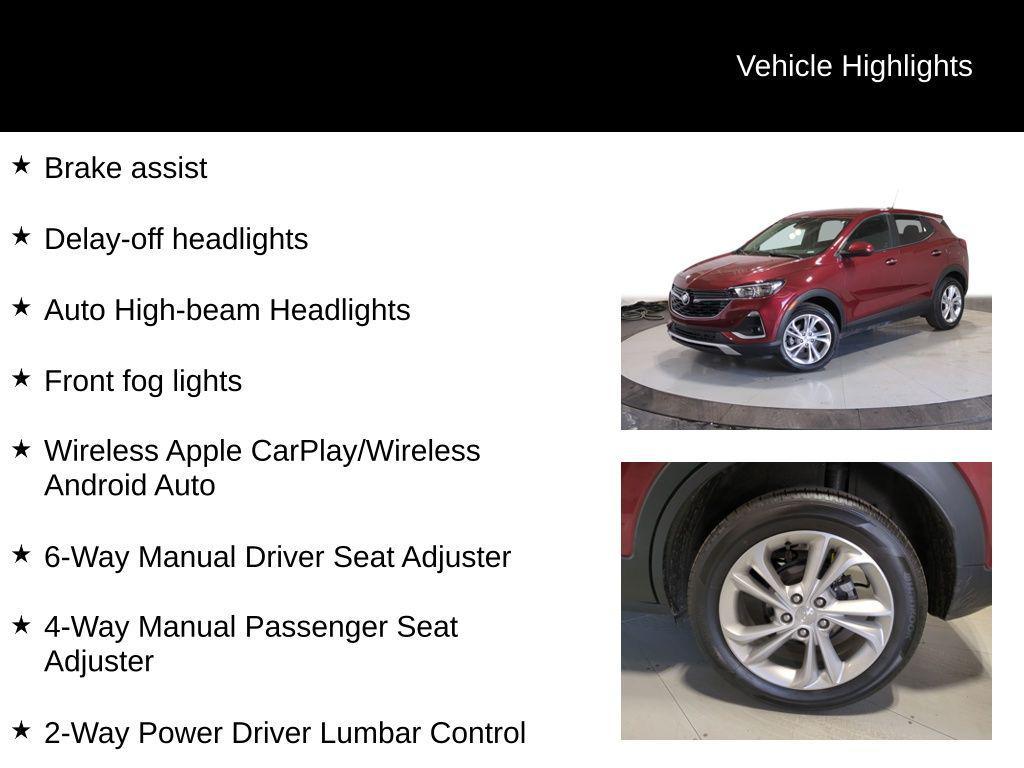 used 2022 Buick Encore GX car, priced at $18,995