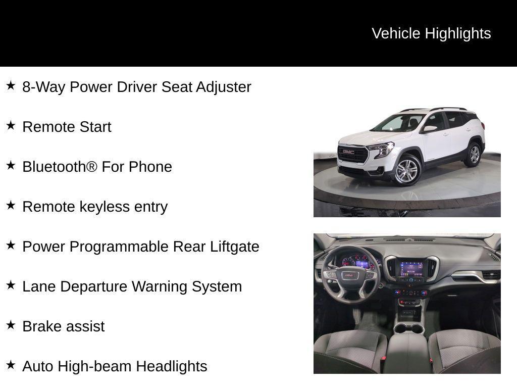 used 2022 GMC Terrain car, priced at $23,750