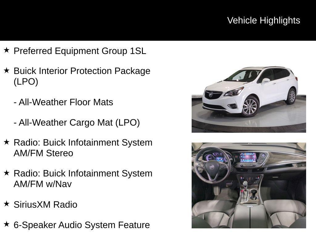 used 2020 Buick Envision car, priced at $20,295