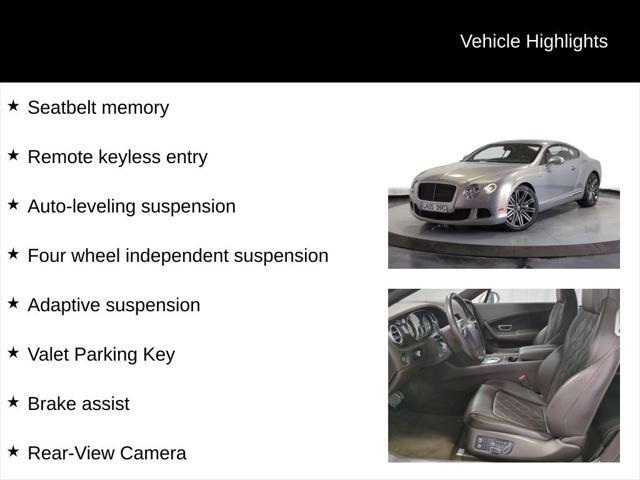 used 2013 Bentley Continental GT car, priced at $46,995