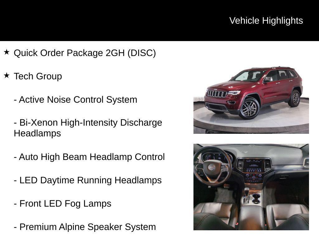 used 2022 Jeep Grand Cherokee car, priced at $25,500