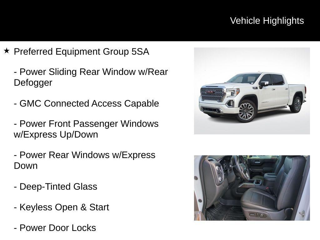 used 2021 GMC Sierra 1500 car, priced at $34,850