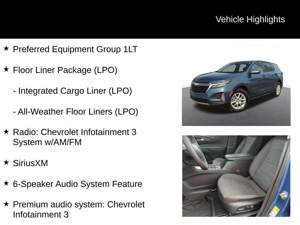 used 2024 Chevrolet Equinox car, priced at $21,175