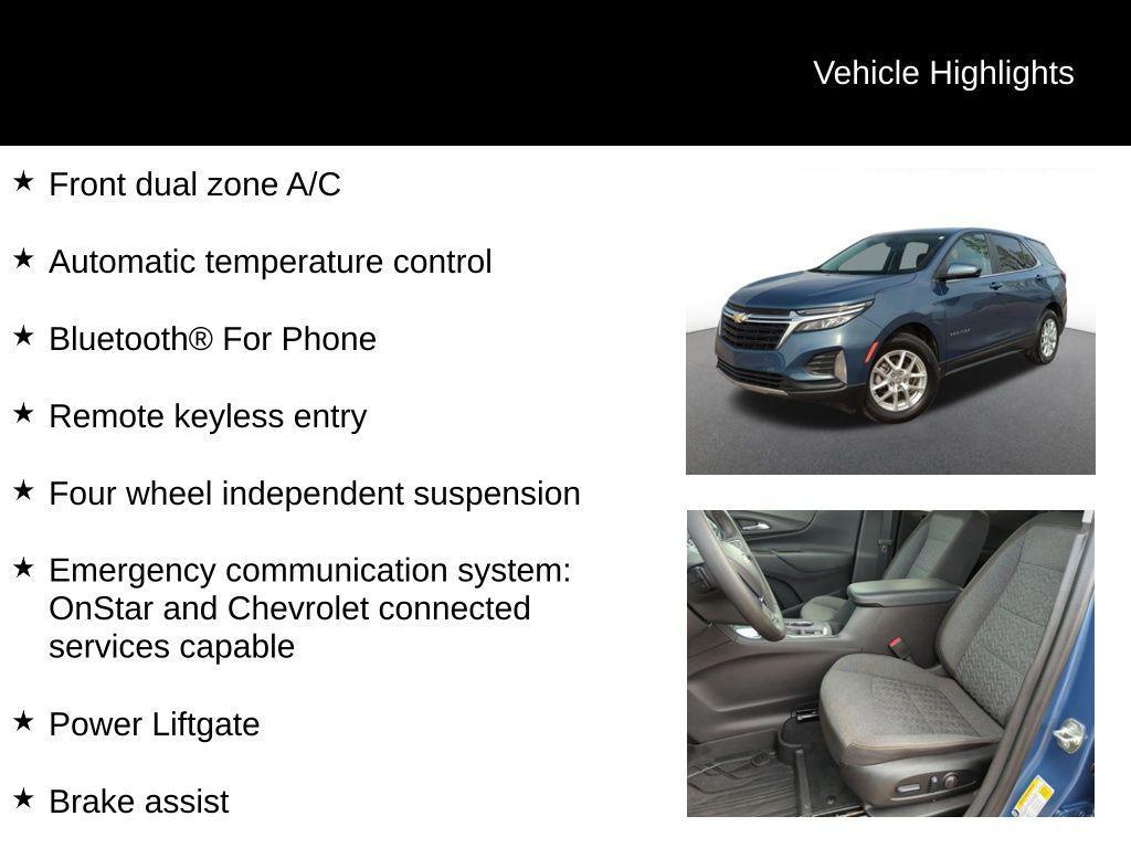 used 2024 Chevrolet Equinox car, priced at $21,175