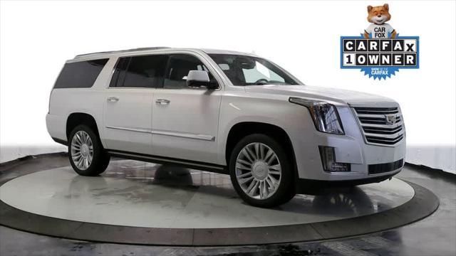 used 2017 Cadillac Escalade ESV car, priced at $33,900