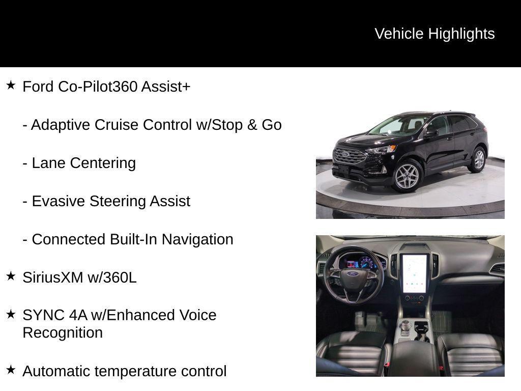 used 2021 Ford Edge car, priced at $21,475