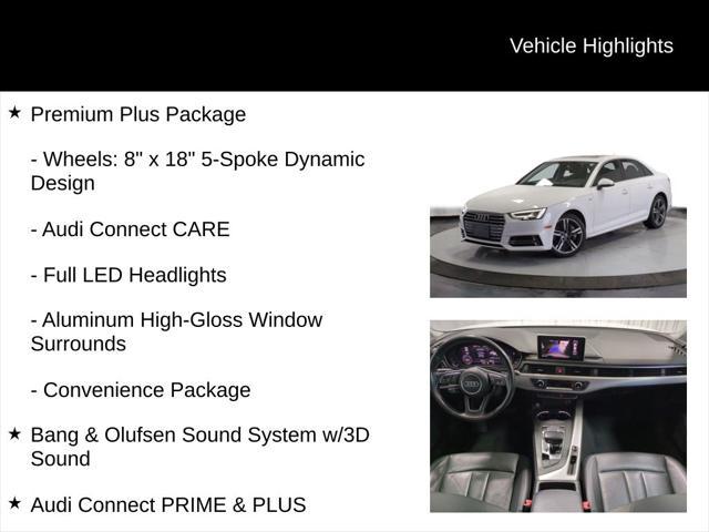 used 2017 Audi A4 car, priced at $16,050