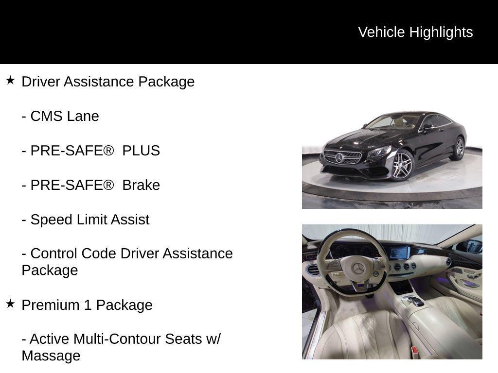 used 2016 Mercedes-Benz S-Class car, priced at $33,405