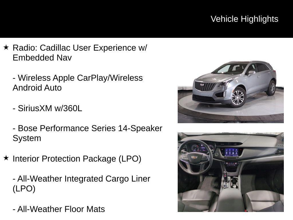 used 2023 Cadillac XT5 car, priced at $30,895