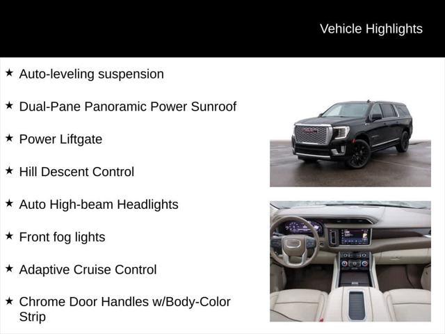 used 2023 GMC Yukon XL car, priced at $62,000