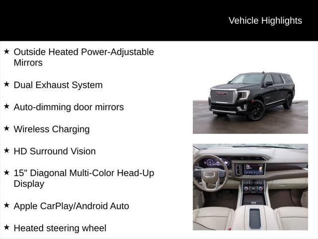 used 2023 GMC Yukon XL car, priced at $62,000