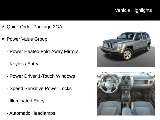 used 2016 Jeep Patriot car, priced at $6,750