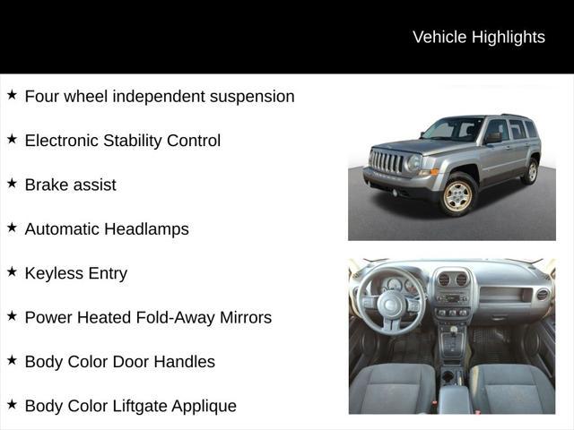 used 2016 Jeep Patriot car, priced at $6,750