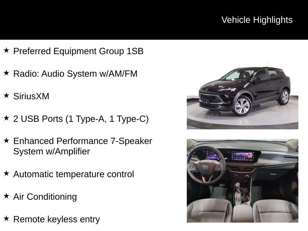 used 2024 Buick Encore GX car, priced at $23,650