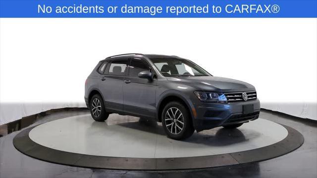 used 2021 Volkswagen Tiguan car, priced at $16,350