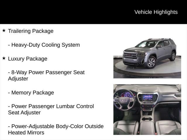 used 2021 GMC Acadia car, priced at $29,500