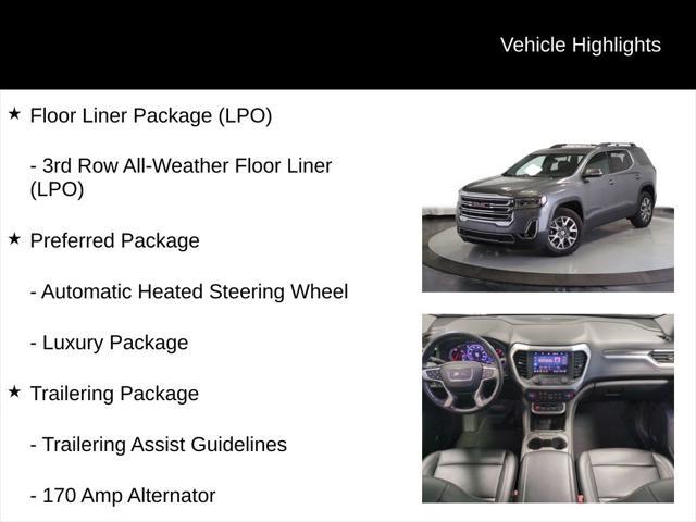 used 2021 GMC Acadia car, priced at $29,500