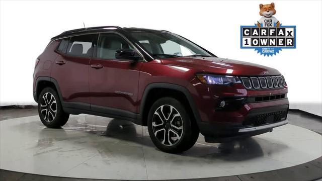 used 2022 Jeep Compass car, priced at $23,000