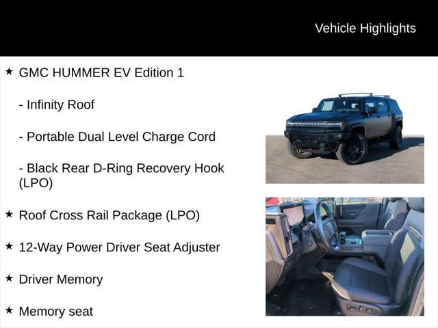 used 2024 GMC HUMMER EV SUV car, priced at $81,995