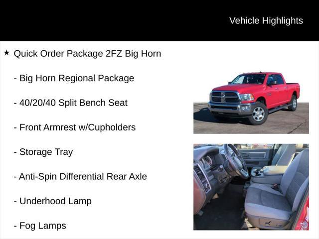 used 2016 Ram 2500 car, priced at $24,000