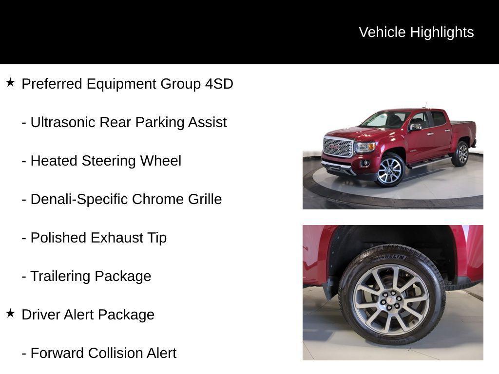 used 2019 GMC Canyon car, priced at $27,995