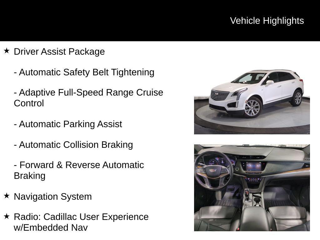 used 2018 Cadillac XT5 car, priced at $18,495