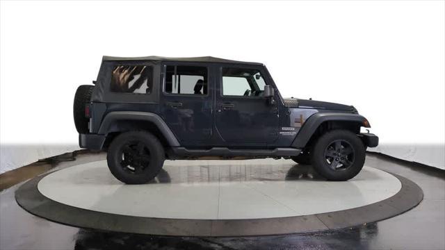 used 2017 Jeep Wrangler Unlimited car, priced at $14,987