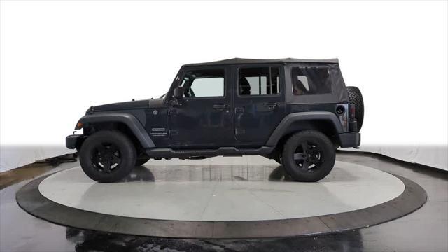 used 2017 Jeep Wrangler Unlimited car, priced at $14,987