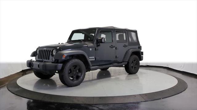 used 2017 Jeep Wrangler Unlimited car, priced at $14,987