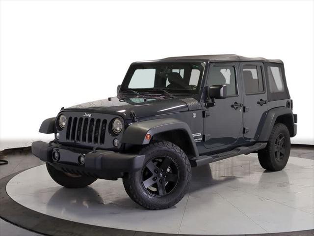 used 2017 Jeep Wrangler Unlimited car, priced at $14,987