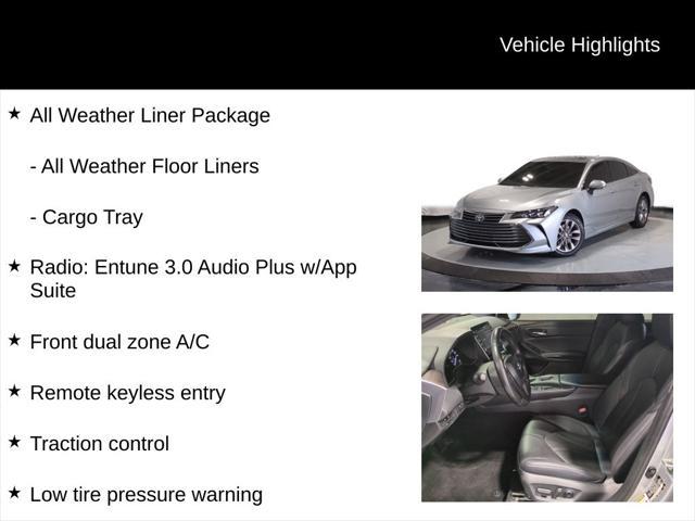 used 2019 Toyota Avalon car, priced at $22,495