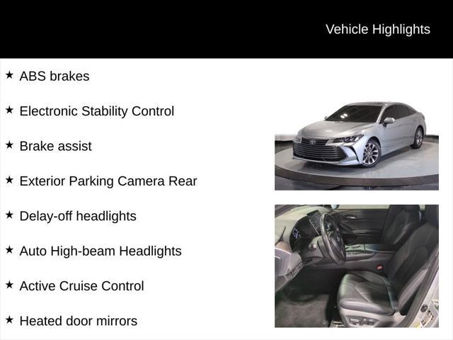 used 2019 Toyota Avalon car, priced at $22,495