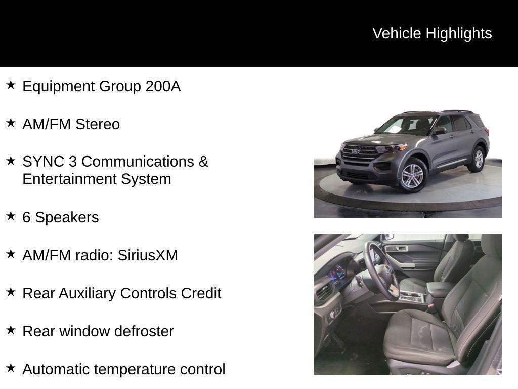 used 2022 Ford Explorer car, priced at $27,200
