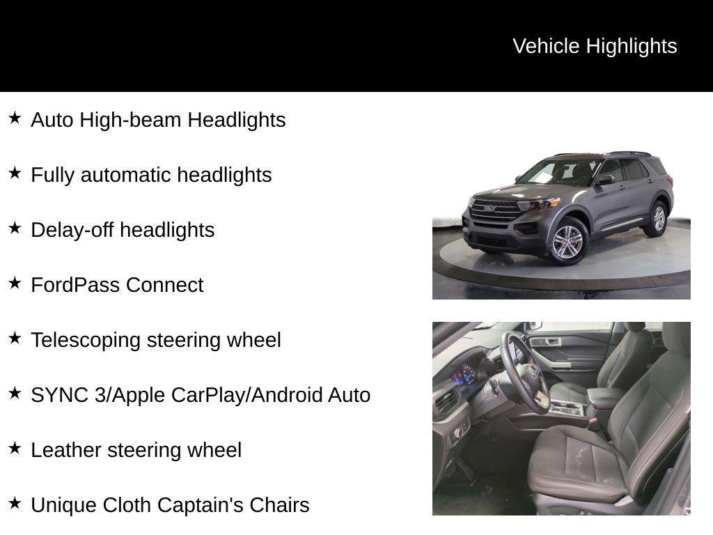 used 2022 Ford Explorer car, priced at $27,200