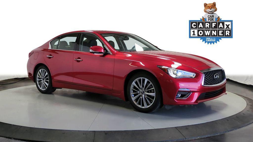 used 2023 INFINITI Q50 car, priced at $30,000