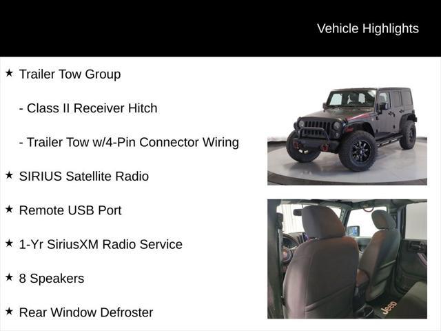 used 2017 Jeep Wrangler Unlimited car, priced at $18,995